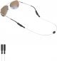 Glasses Strap - Sunglasses Strap Eyewear Retainer, No Tail Wire Eyeglasses Straps Eyewear String, Sunglass and Glasses Holder for Men, Women, Kids (1pcs Clear)