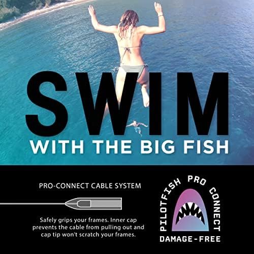 Basics Multipack - No Tail Adjustable Eyewear Retainer Cable Strap: Sunglasses, Eyeglasses, Glasses